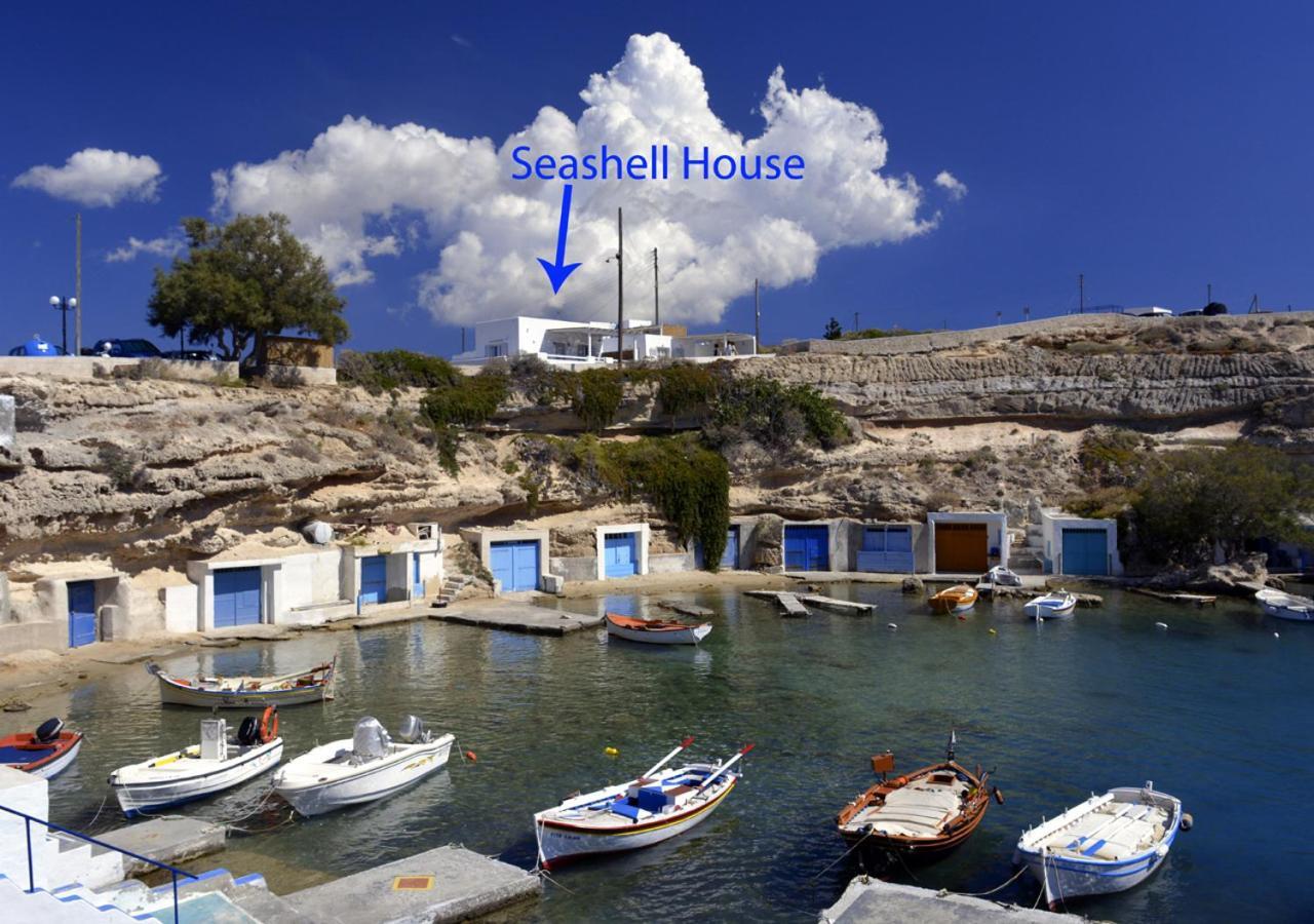 Villa Seashell Mandrakia Sea View Exterior foto